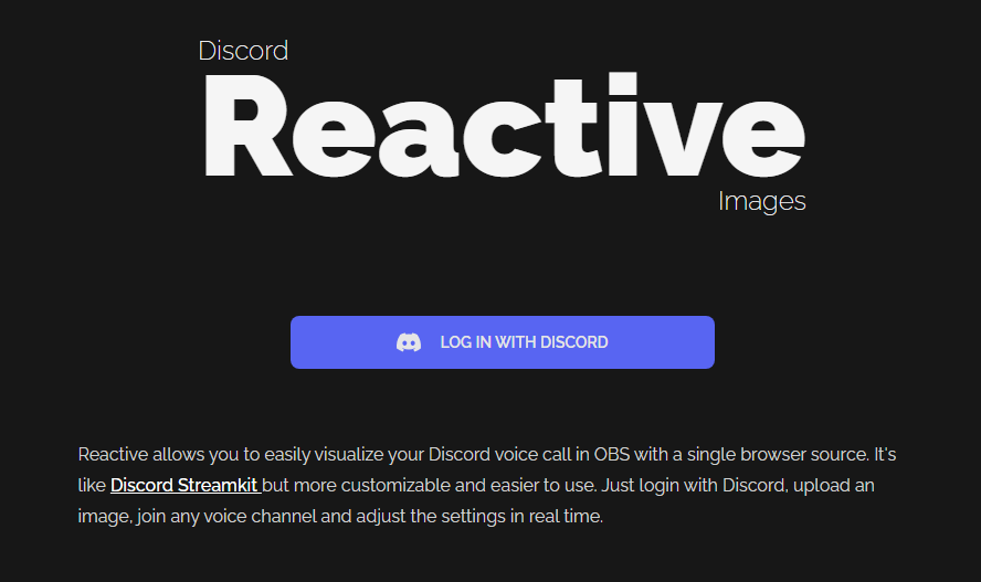 OBSの画面にディスコードのオーバレイを表示する方法（discord reactive）