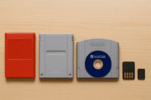 ニンテンドーのゲーム機の歴代ソフトサイズまとめ