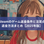 Steamのゲーム返金条件と注意点返金方法まとめ【2025年版】