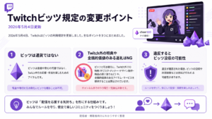 Twitchのビッツ利用規定が更新、返礼品はNG？配信者が知っておきたいOK・NGライン