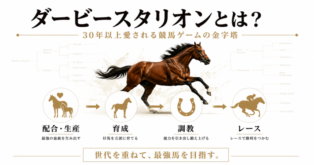ダービースタリオンとは？30年以上愛される競馬ゲームの金字塔画像02