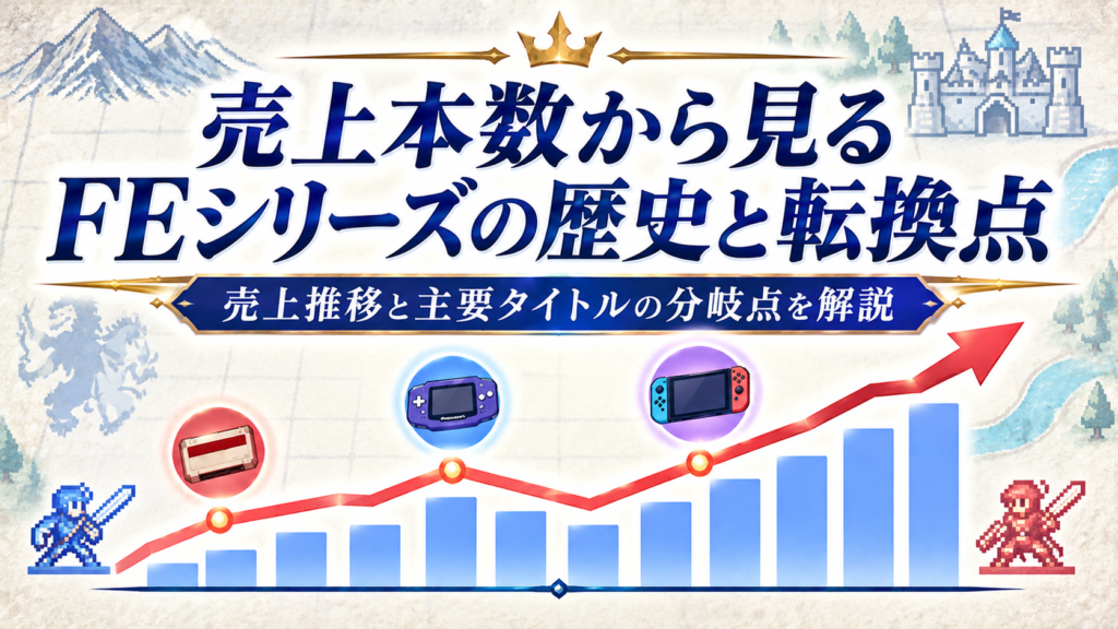 売上本数から見るFEシリーズの歴史と転換点画像06