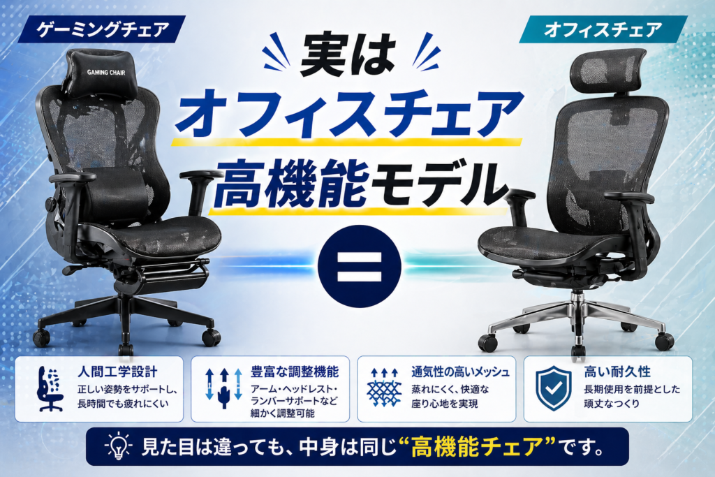 実は中身は高機能オフィスチェア画像03