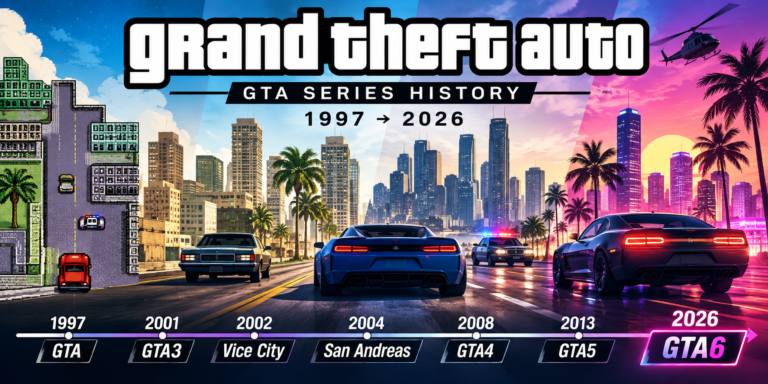 グランド・セフト・オート（グラセフ・GTA）の歴史｜歴代シリーズ一覧・全作品・GTA6まで徹底解説