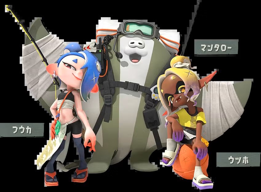 スプラトゥーンレイダースすり身連合イラスト