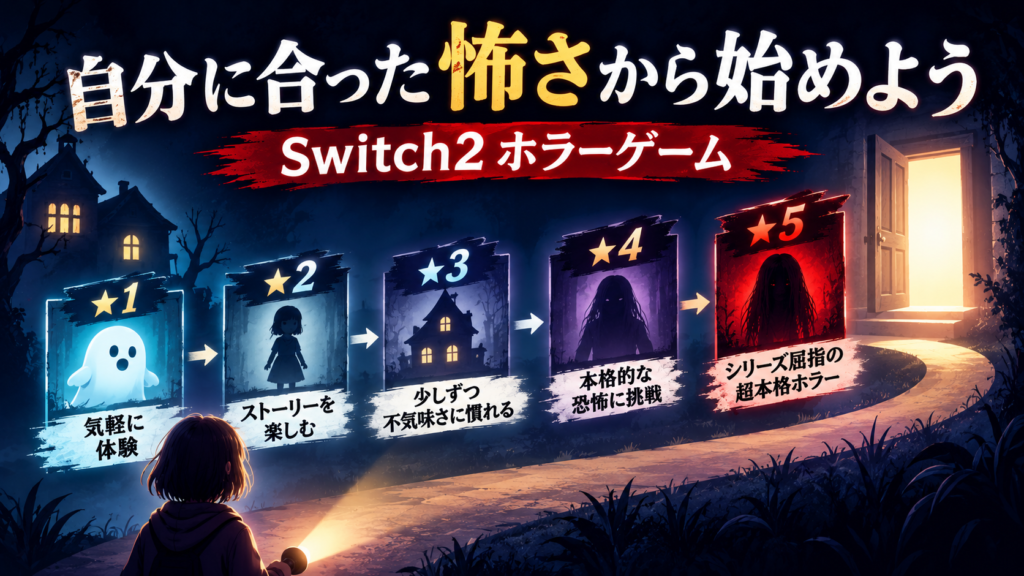 まとめ：Switch2のホラーゲームは「自分に合った怖さ」から始めよう画像05