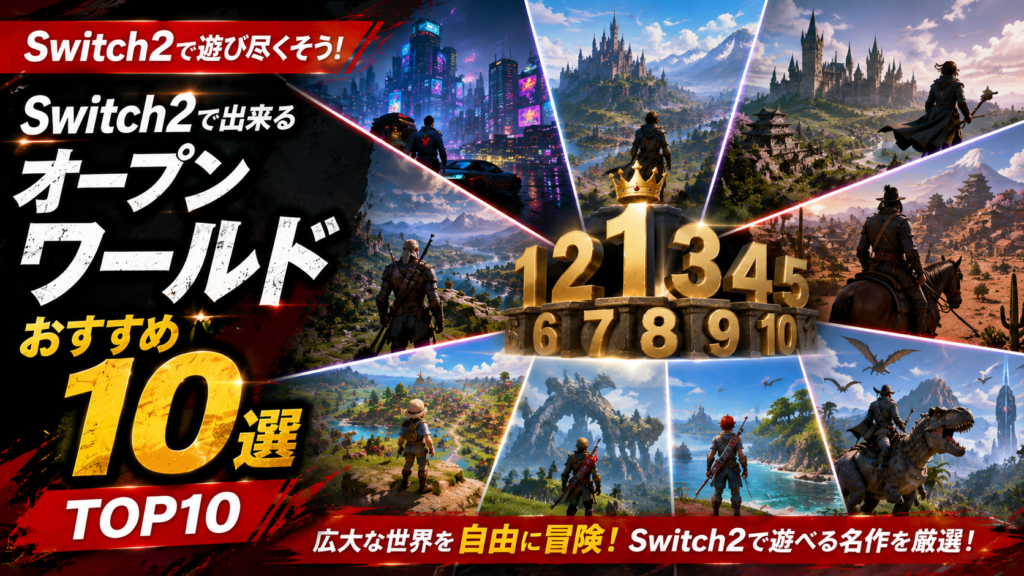 Switch2で出来るオープンワールドおすすめ10選画像04