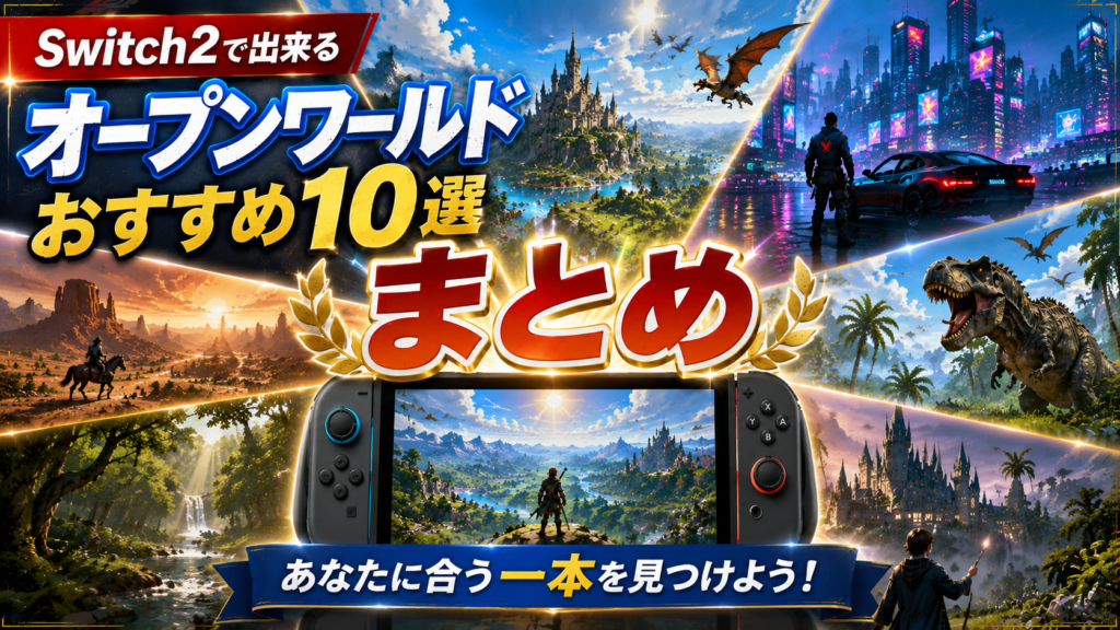 Switch2で出来るオープンワールドおすすめ10選まとめ画像06