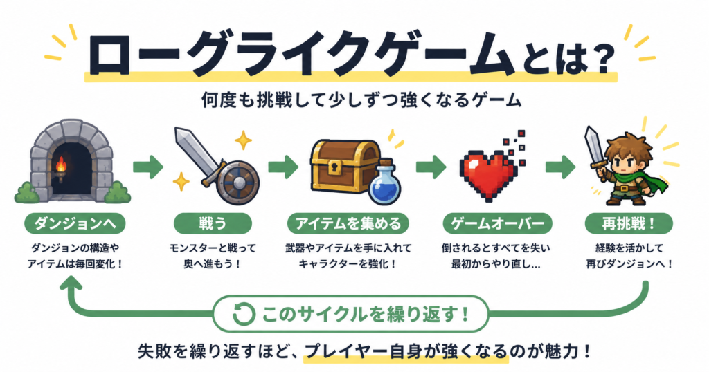 ローグライクゲームとは？画像02