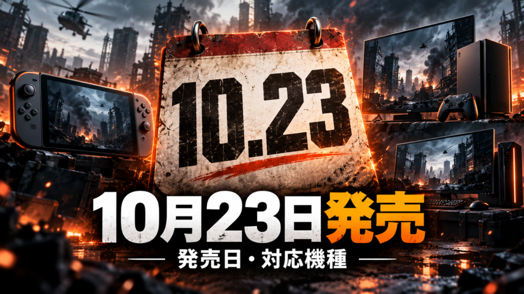 Switch2版CoD MW4の発売日・価格・対応機種画像