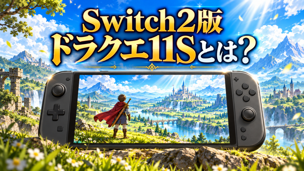 Switch2版ドラクエ11Sとは？画像