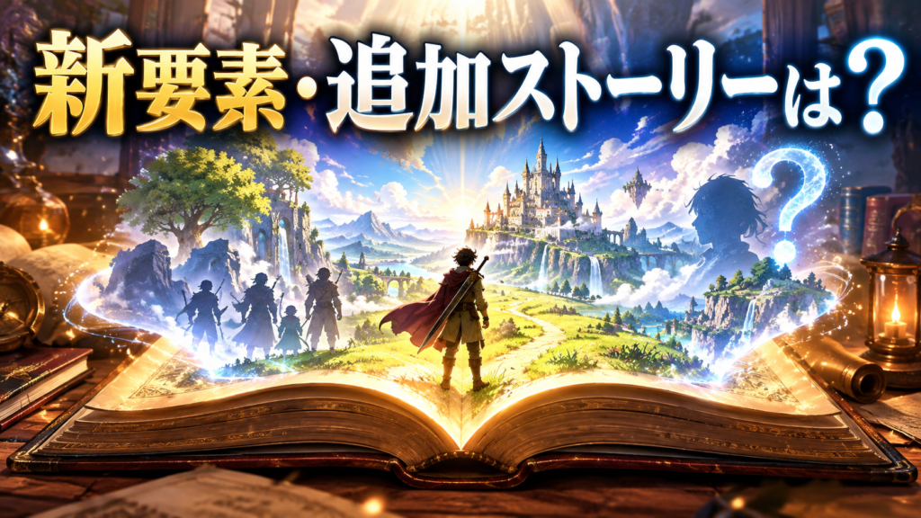 Switch2版ドラクエ11Sに新要素・追加ストーリーはある？画像