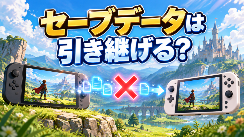 Switch版のセーブデータはSwitch2版に引き継げる？画像