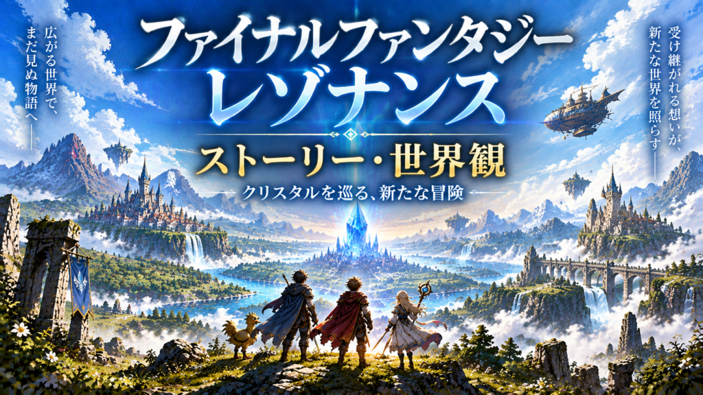 ファイナルファンタジー レゾナンスのストーリー・世界観画像
