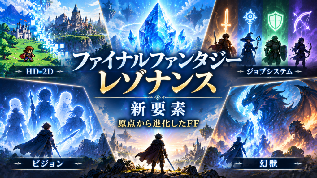 ファイナルファンタジー レゾナンスの新要素画像