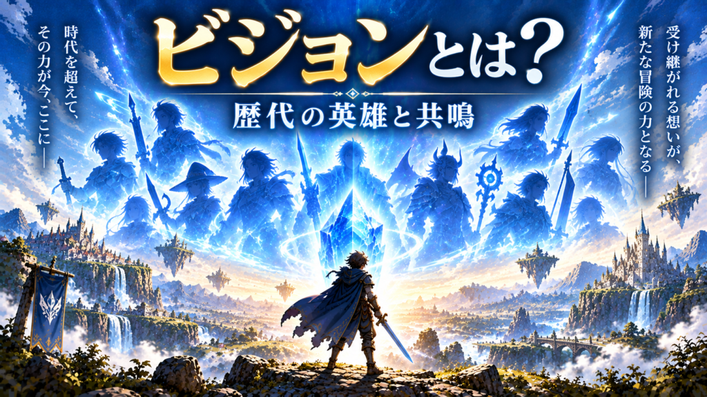 歴代FF主人公が登場する「ビジョン」とは？画像