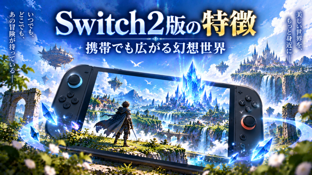 Switch2版ファイナルファンタジー レゾナンスの特徴画像