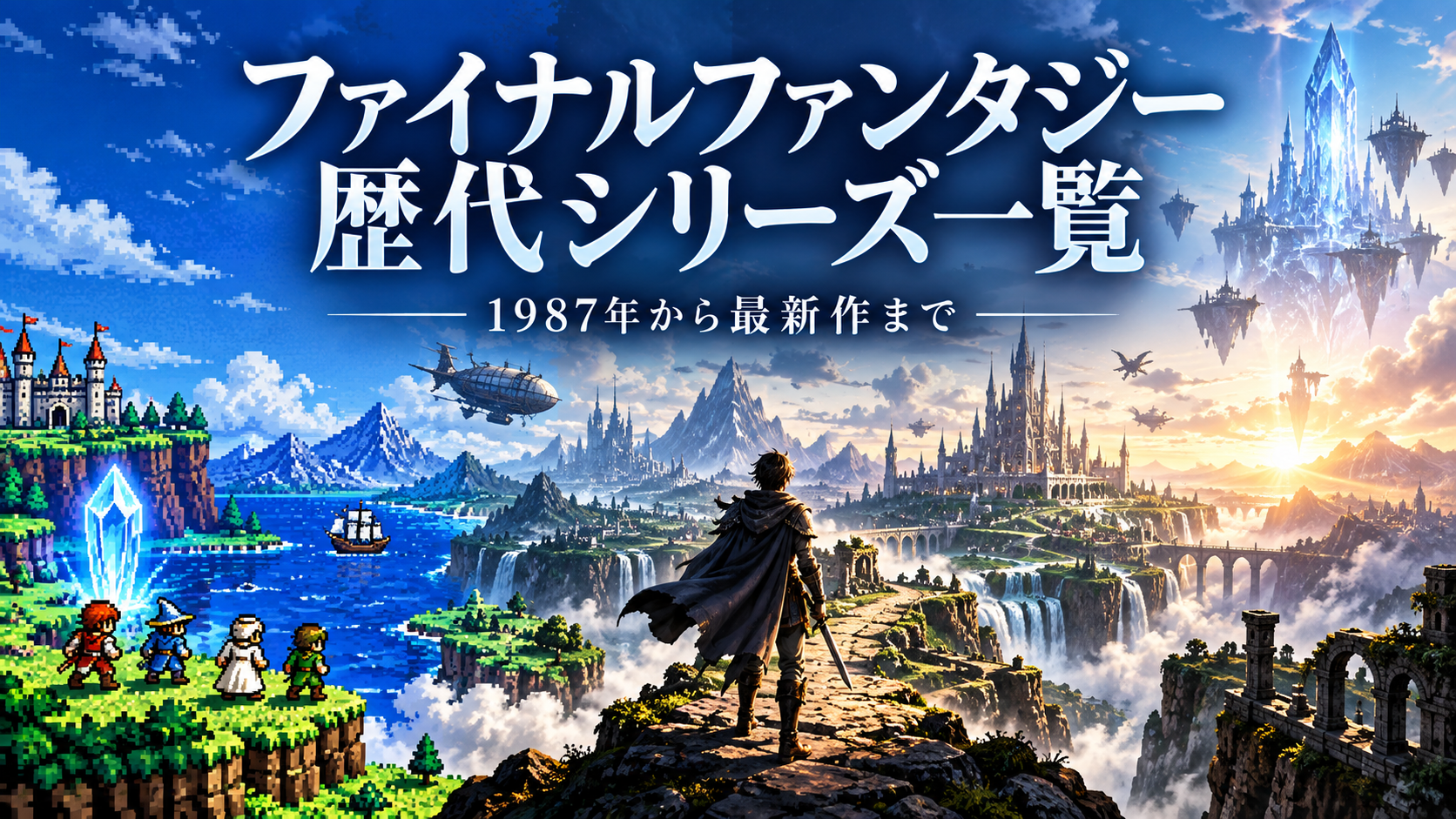 ファイナルファンタジー歴代シリーズ一覧|初代から最新作まで歴史を振り返る