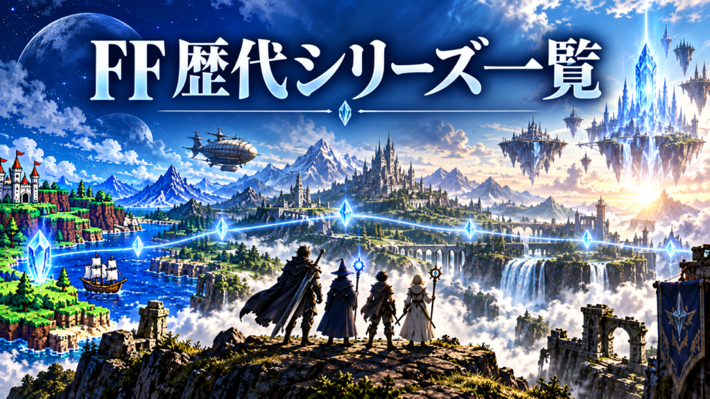 ファイナルファンタジー歴代シリーズ一覧画像