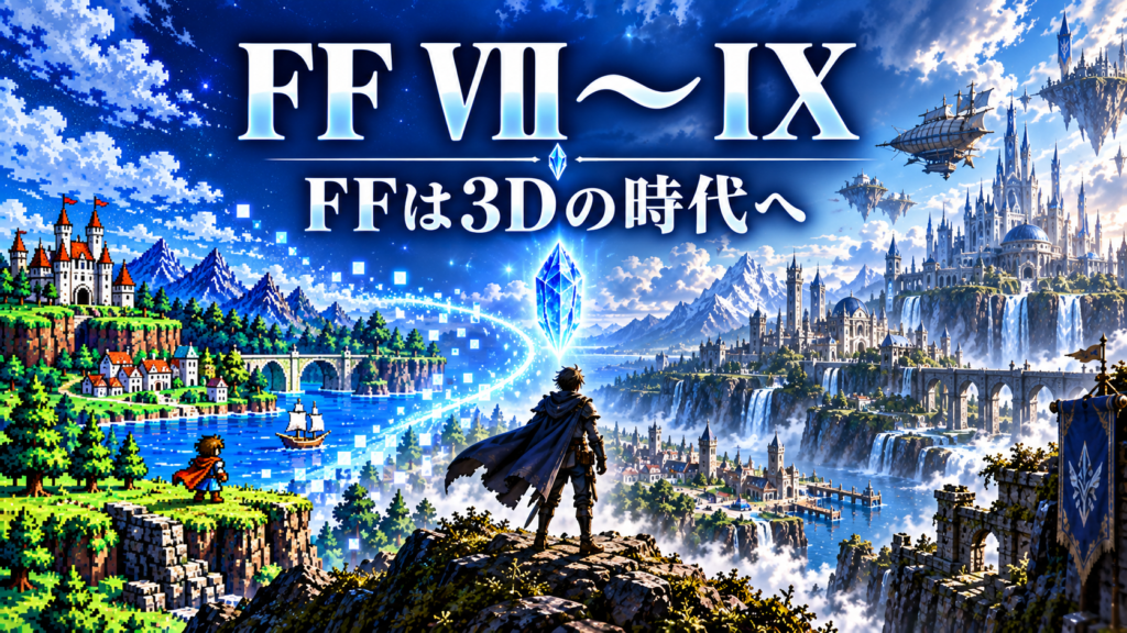FF VII~FF IX|3Dへ進化したPlayStation時代画像