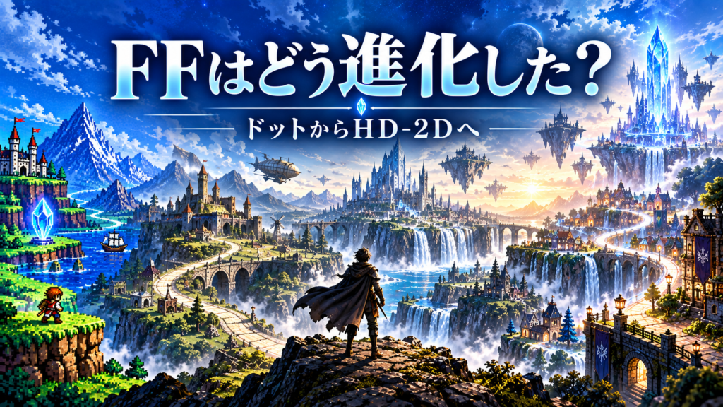 FFシリーズはどのように進化してきた?画像