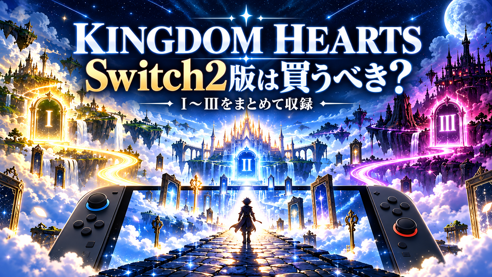 KINGDOM HEARTS Collection [I～III] Switch2版は買うべき？クラウド版との違い・収録作品を解説