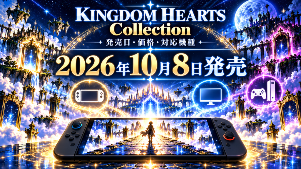KINGDOM HEARTS Collection [I～III]の発売日・価格・対応機種画像