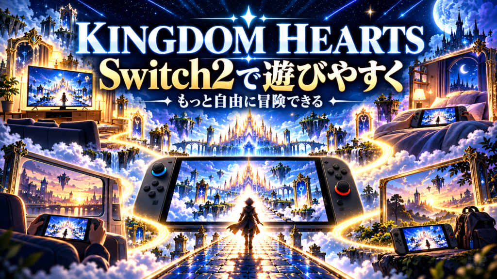 Switch2版で遊びやすくなったポイント画像