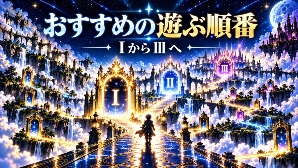 KINGDOM HEARTSを初めて遊ぶならどの順番がおすすめ?画像