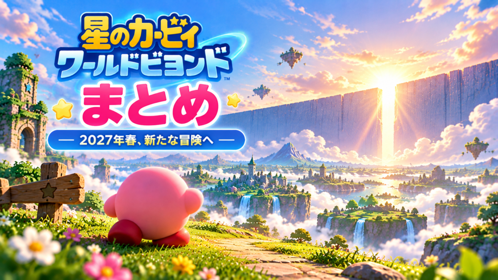 まとめ｜カービィ完全新作が2027年春にSwitch2へ画像