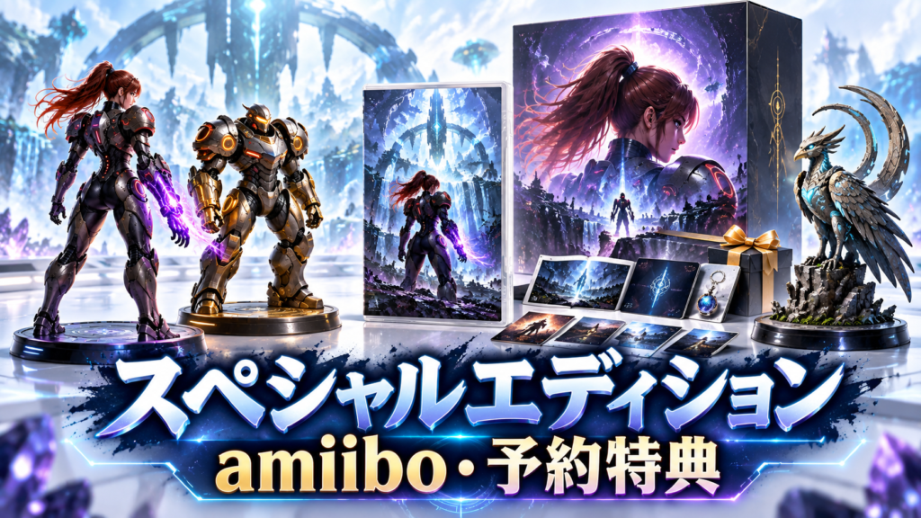 スペシャルエディション・amiibo・予約特典画像
