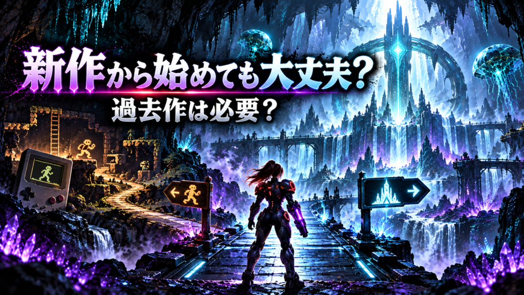 メトロイド ラヴェナスから始めても大丈夫?過去作を遊ぶ必要はある?画像