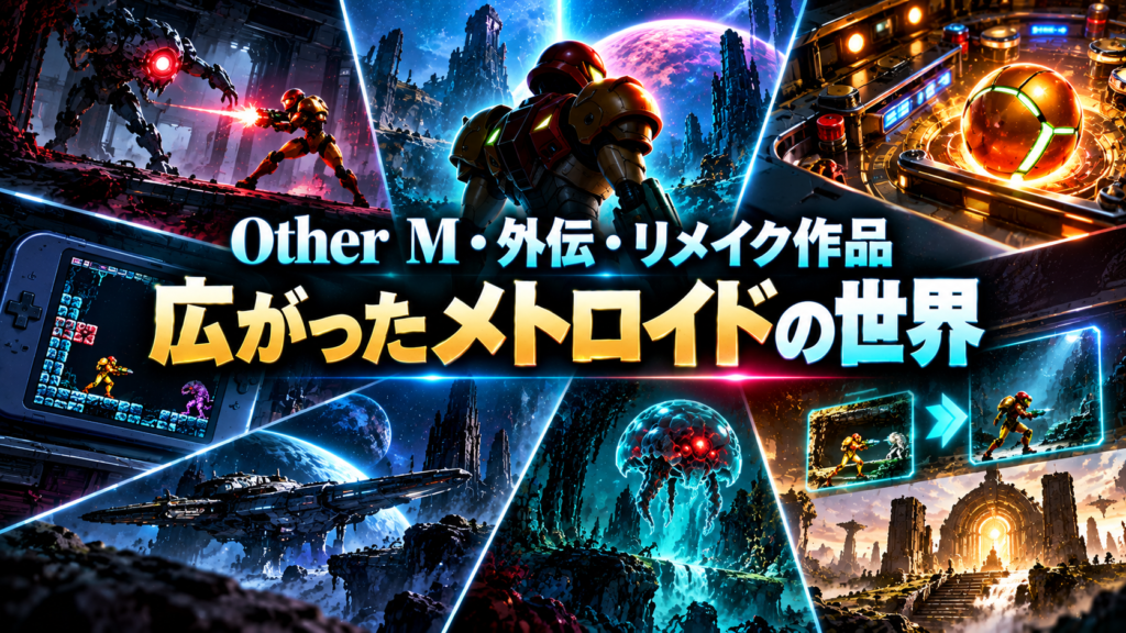 Other M・外伝・リメイク作品|広がったメトロイドの世界画像