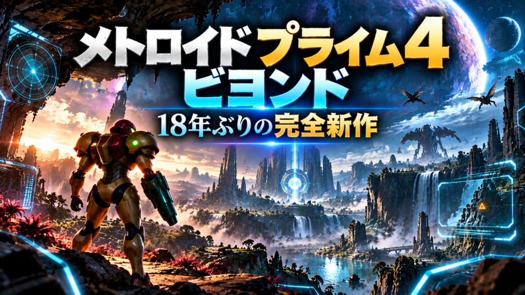メトロイドプライム4 ビヨンド|18年ぶりのプライム本編完全新作画像