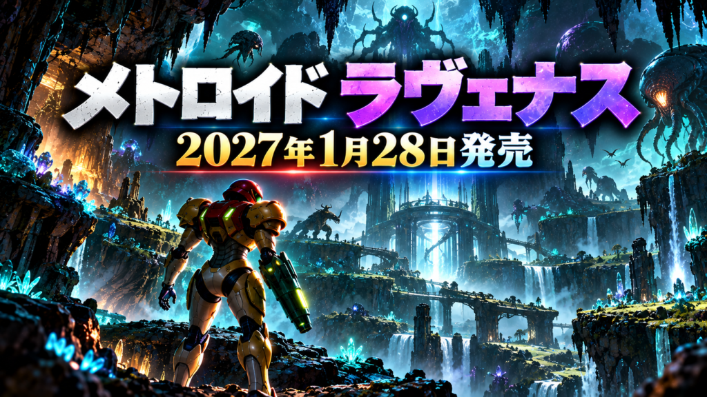 最新作メトロイド ラヴェナス|2027年1月28日発売画像