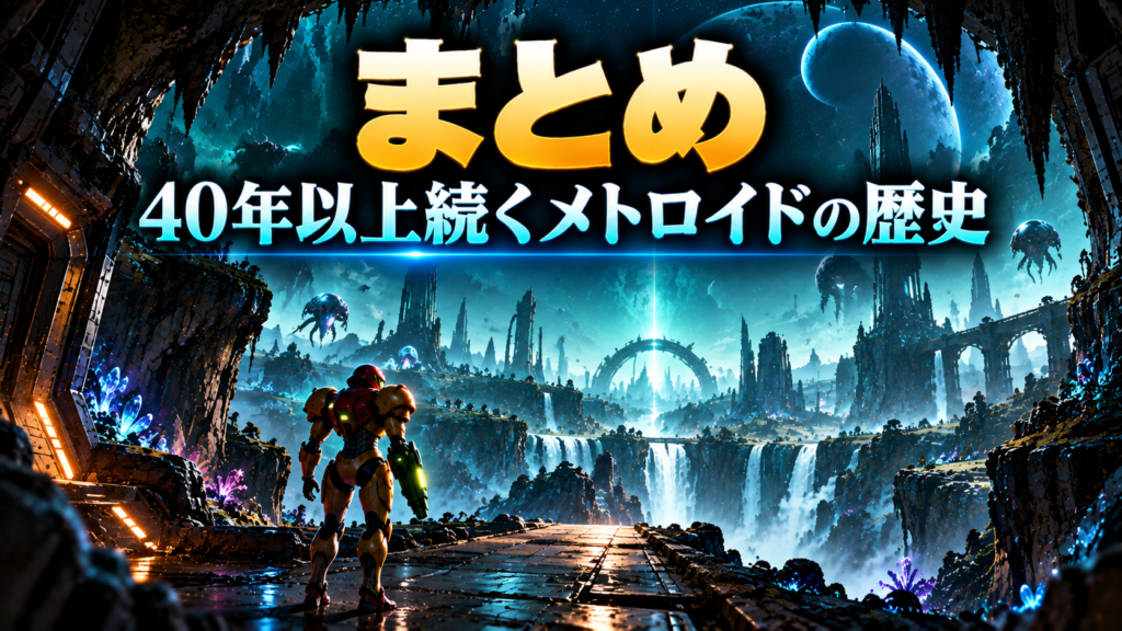 まとめ|メトロイドは1986年から40年以上続くSFアクションシリーズ画像