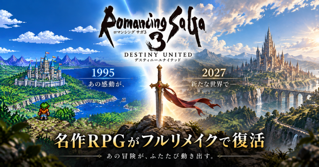 ロマンシング サガ3 デスティニーユナイテッドとは?画像