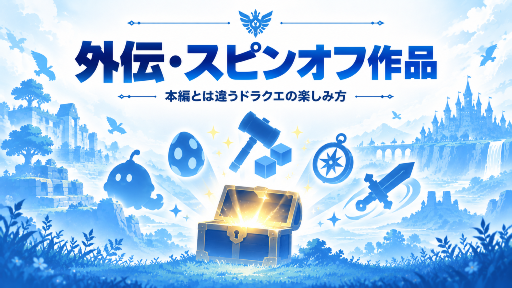Switch2で出来るドラクエ外伝・スピンオフ作品画像