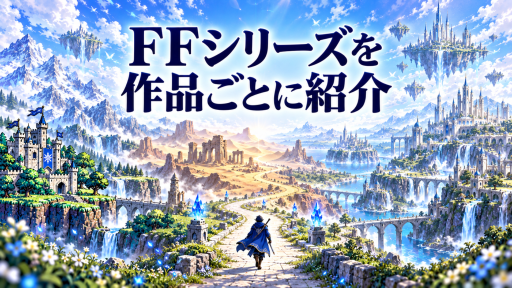 Switch2で遊べるファイナルファンタジーを作品ごとに紹介画像