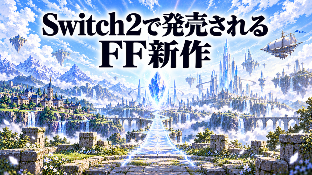 今後Switch2で発売されるファイナルファンタジー新作画像
