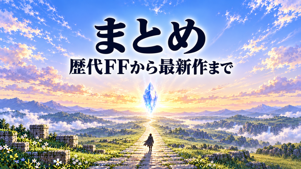 まとめ｜Switch2なら歴代FFから最新作まで幅広く楽しめる画像
