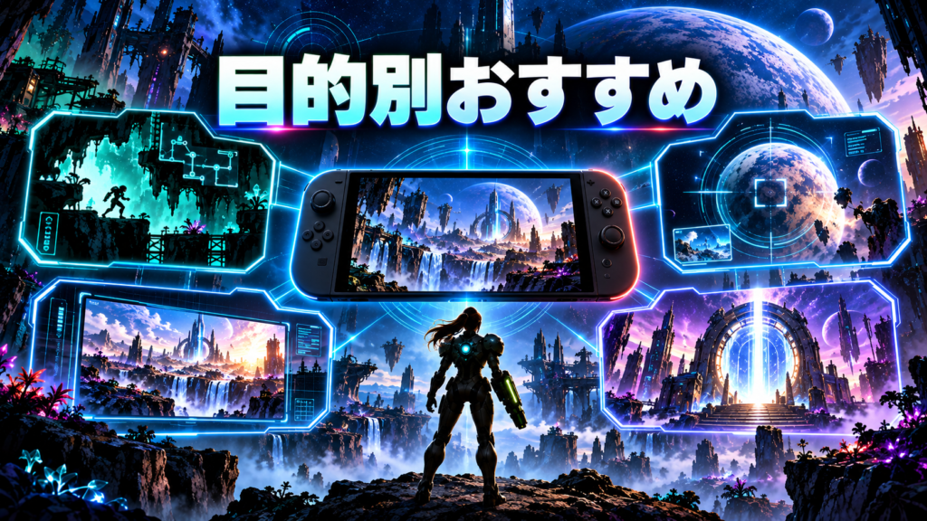 目的別｜Switch2でおすすめのメトロイドはこれ画像