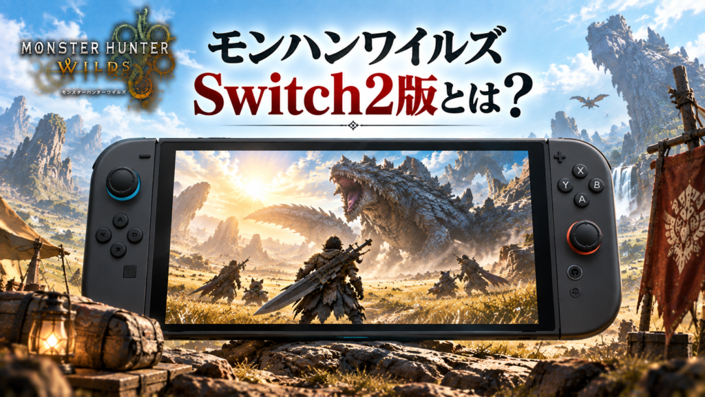 モンハンワイルズ Switch2版とは？画像