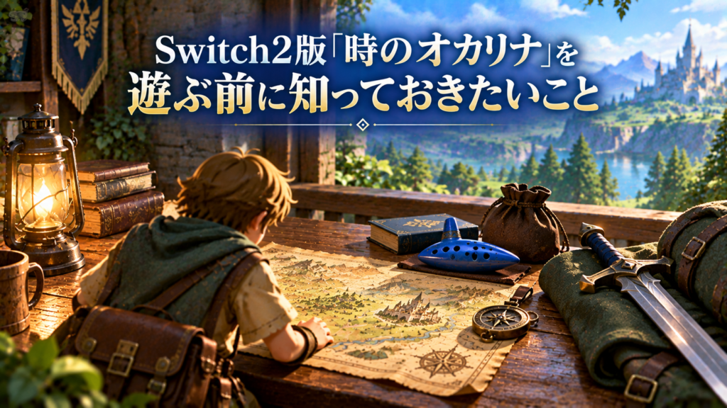 Switch2版「時のオカリナ」を遊ぶ前に知っておきたいこと画像