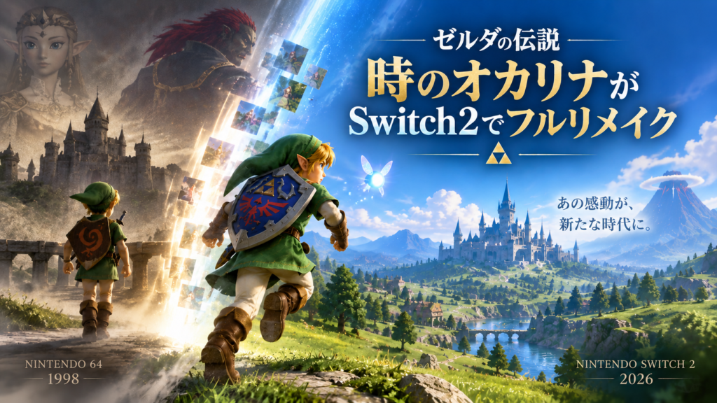 ゼルダの伝説 時のオカリナ完全ガイド｜Switch2リメイクの違い・新要素