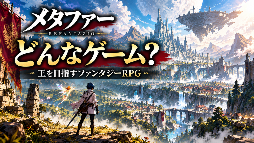 メタファー:リファンタジオはどんなゲーム?画像