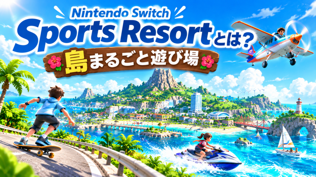 Nintendo Switch Sports Resortとは?画像