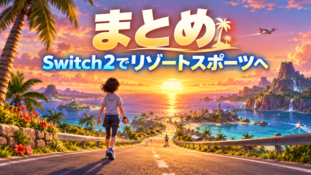 まとめ|Nintendo Switch Sports Resortは買うべき?画像