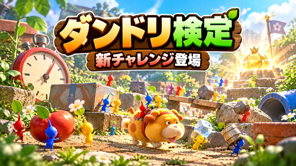 追加要素「だれでもチャレンジ! ダンドリ検定」とは？画像