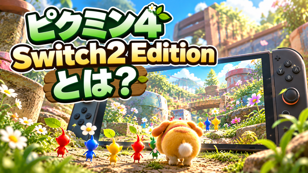 ピクミン4 Switch2 Editionとは？画像